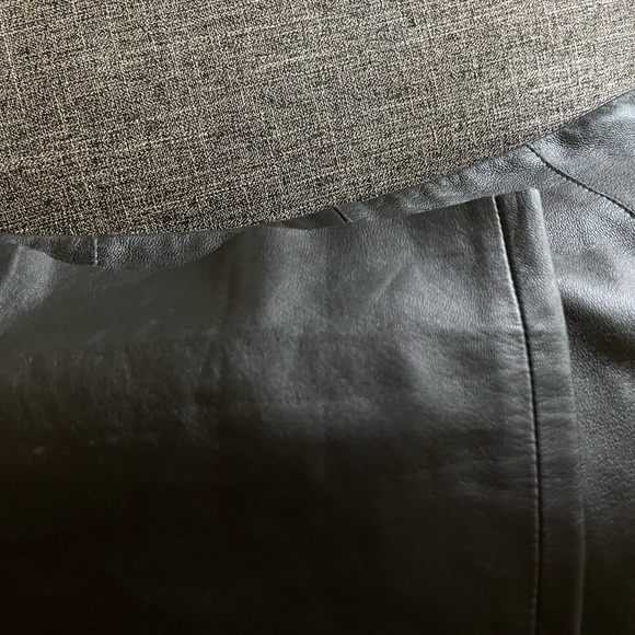 Leather BeBe pants length w/option - Picture 4 of 7